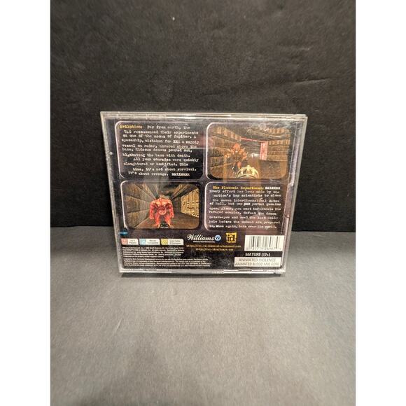 Final Doom PlayStation Video Game Mature Shooter Classic - Picture 3 of 3